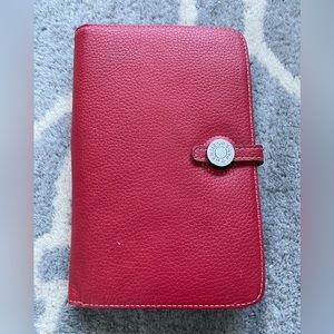 Hermes Red Wallet / Passport Holder